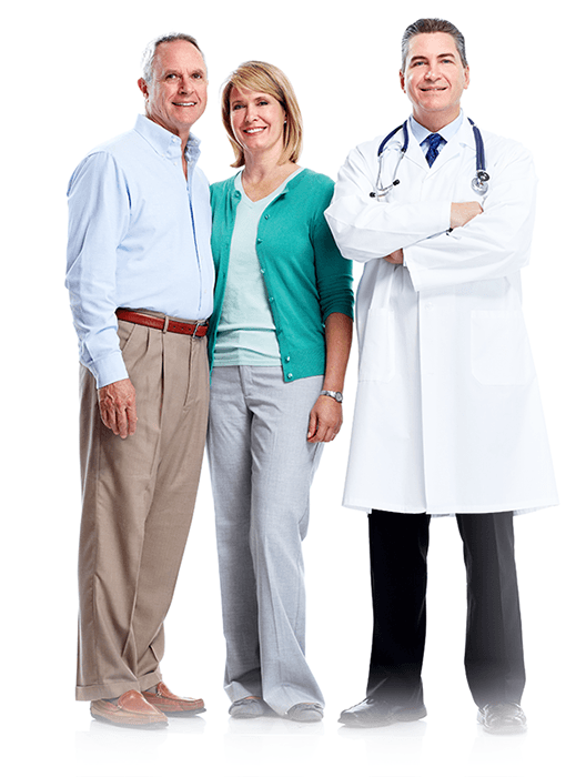 Doctor with husband and wife patients - StimMed